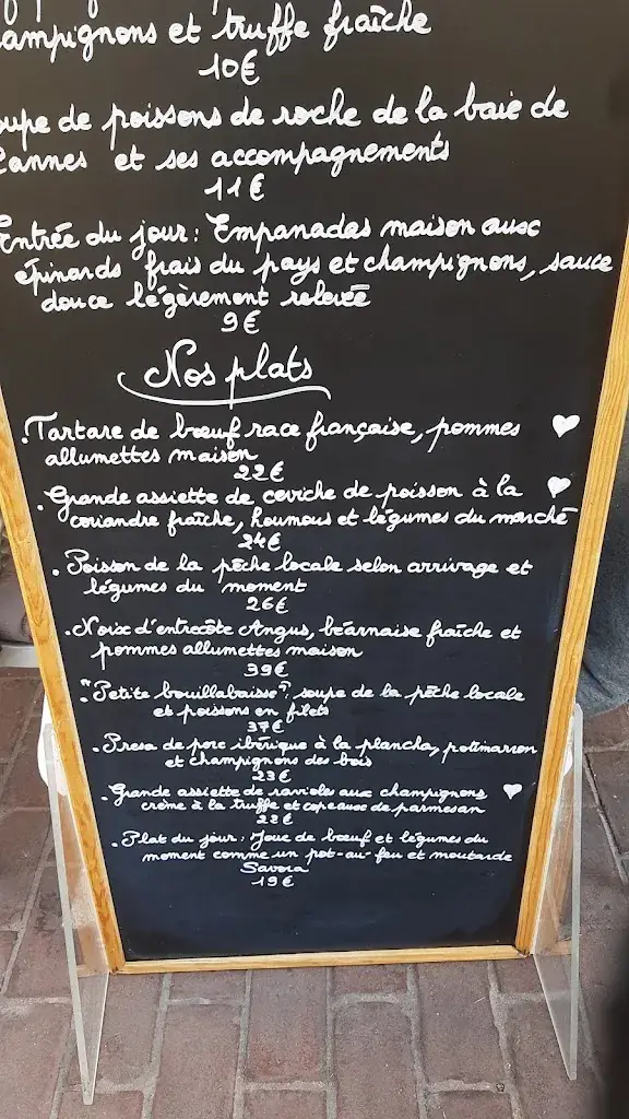 Menu_Le Bistrot Gourmand_Cannes_image_4