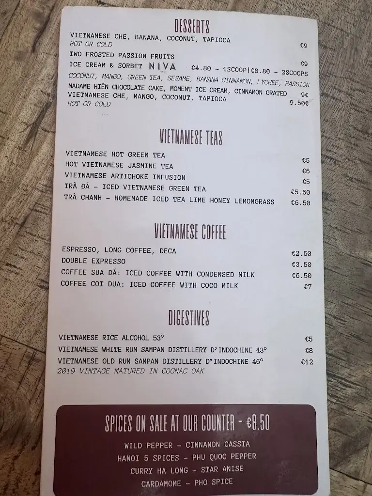 Menu_Madame Hien - Restaurant Vietnamien Cannes_Cannes_image_1