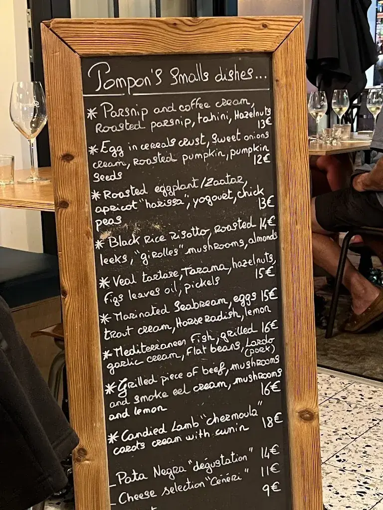 Menu_Le Pompon_Cannes_image_2