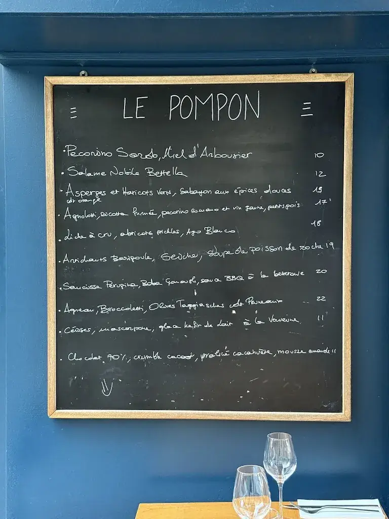 Menu_Le Pompon_Cannes_image_3