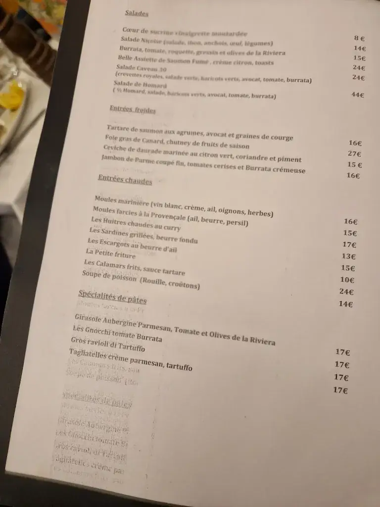 Menu_Le Caveau 30_Cannes_image_2