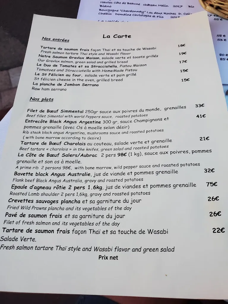 Menu_Vita Cannes_Cannes_image_4