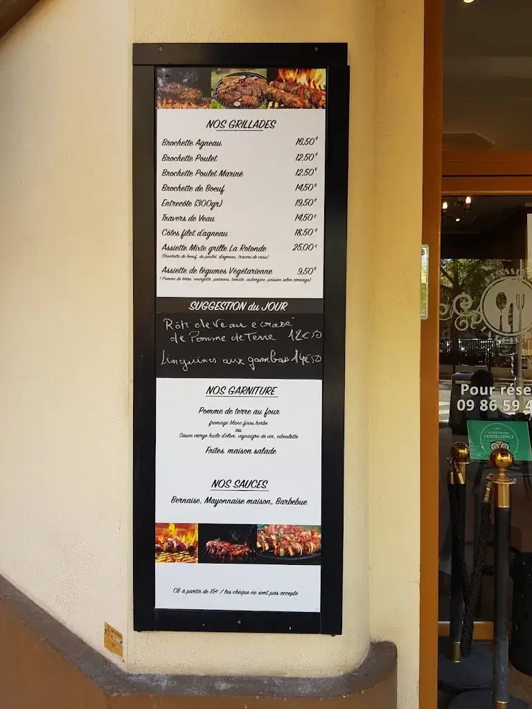 Menü_Restaurant la rotonde cannes_Cannes_Bild_3