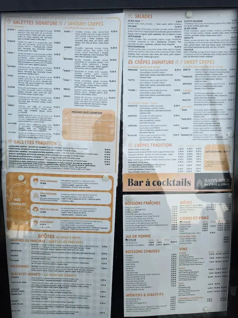 Menu_L' Atelier Artisan Crepier - Cannes_Cannes_image_1