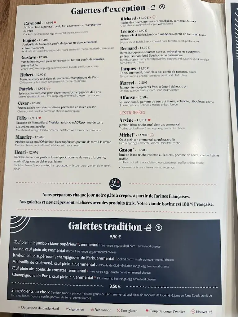 Menu_L' Atelier Artisan Crepier - Cannes_Cannes_image_3