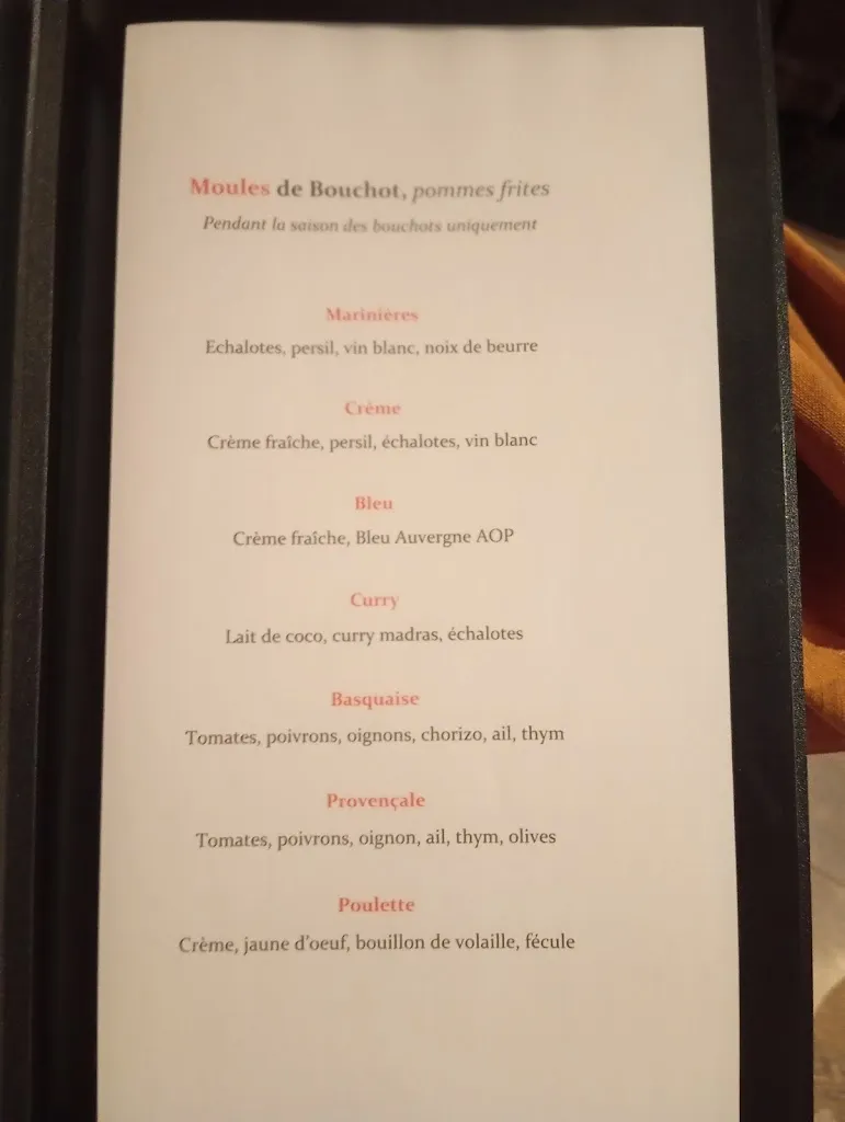 Menu_LE BISTROT MARCEAU / Brunch, Déjeuner & Dîner jazzy_Cannes_immagine_4