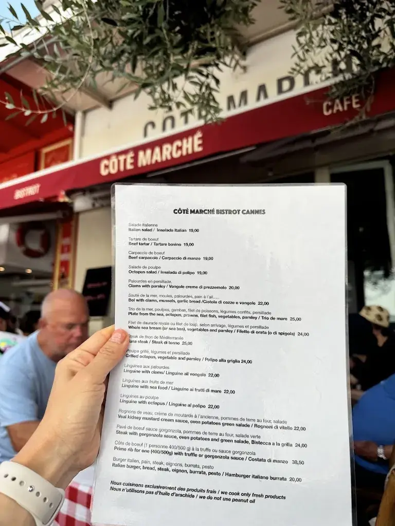 Menu_Côté Marché bistrot Cannes_Cannes_image_3