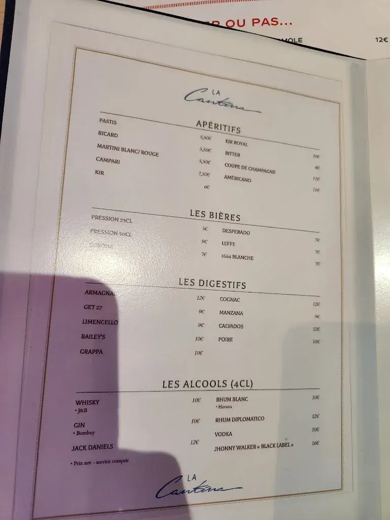 Menu_La Cantina Cannes_Cannes_image_4
