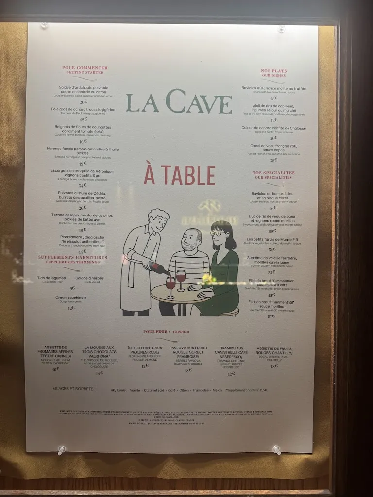 Menu_La Cave_Cannes_image_1