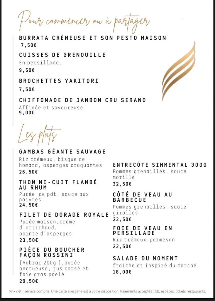 Menu_La Cascade_Carnoules_image_1