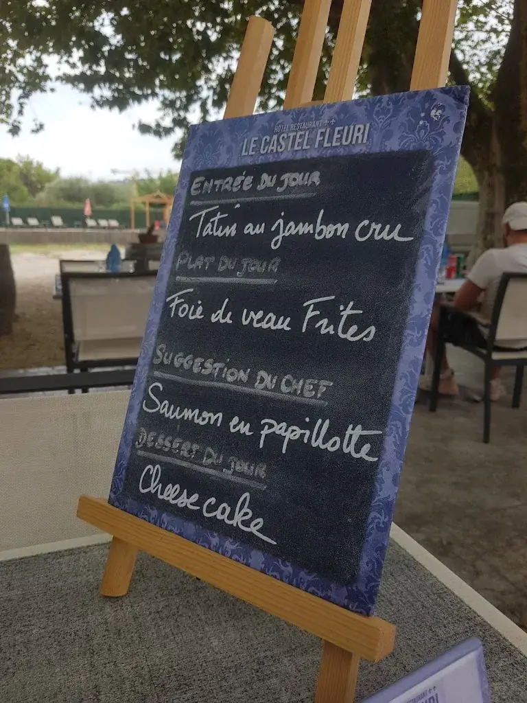 Menu_Restaurant le Castel Fleuri_Carnoules_immagine_2