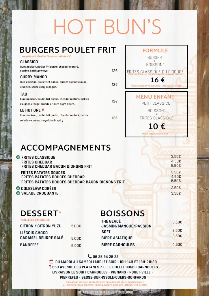 Menu_Kook World Food Fusion_Carnoules_image_1