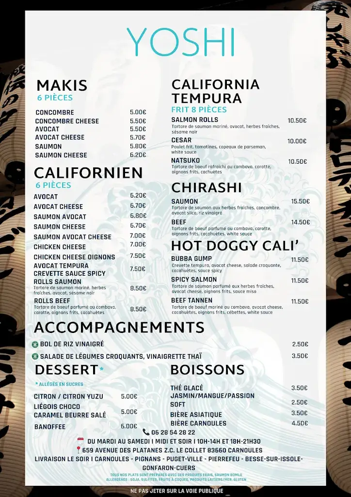 Menu_Kook World Food Fusion_Carnoules_image_3