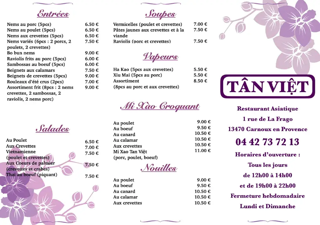 Menu_Tan Viet_Carnoux-en-Provence_image_1