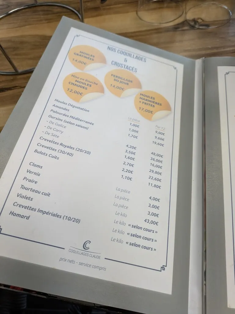 Menu_Coquillages pépé Tchoi_Carnoux-en-Provence_image_2