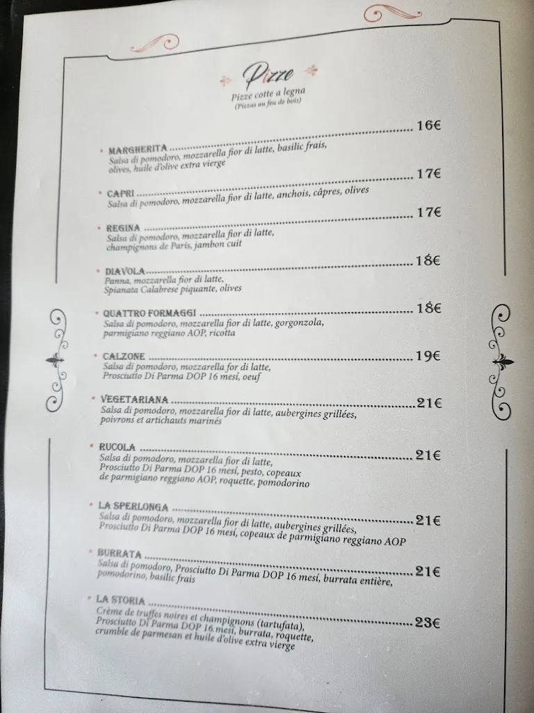 Menu_La Storia Ristorante Italiano_Carry-le-Rouet_image_3