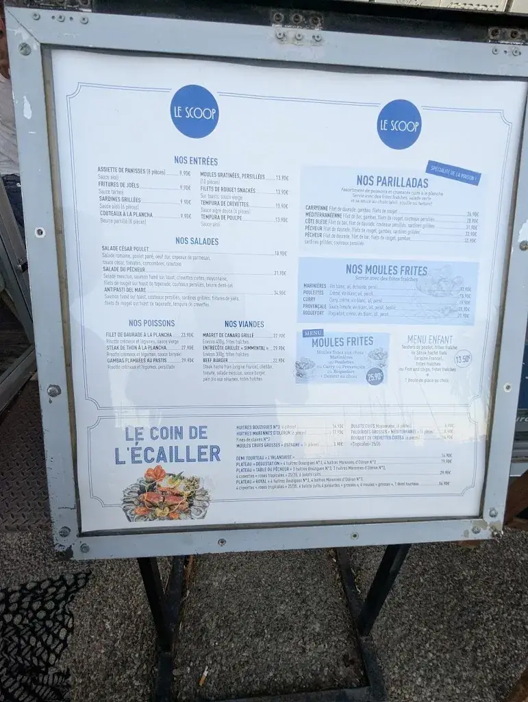 Menu_Le Scoop - La table du Pêcheur_Carry-le-Rouet_image_4