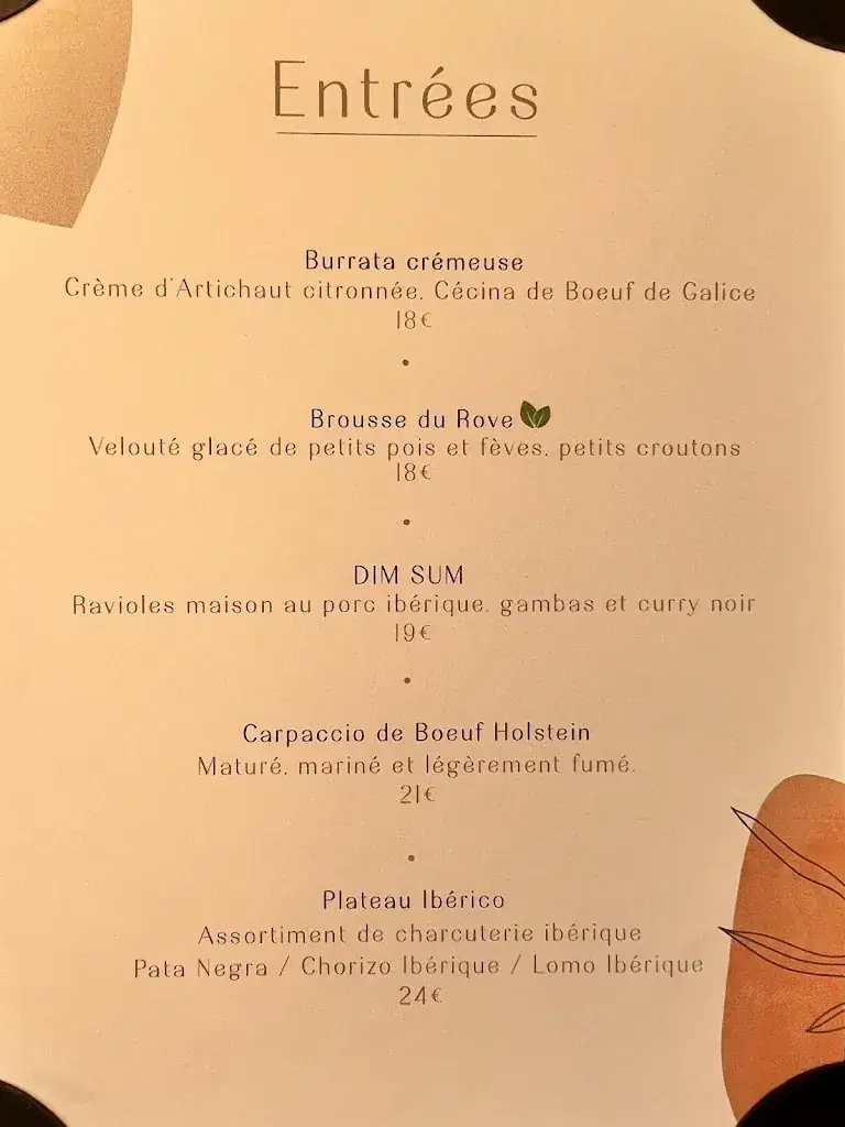 Menu_La Villa Arena Jeremy Turgon_Carry-le-Rouet_image_1