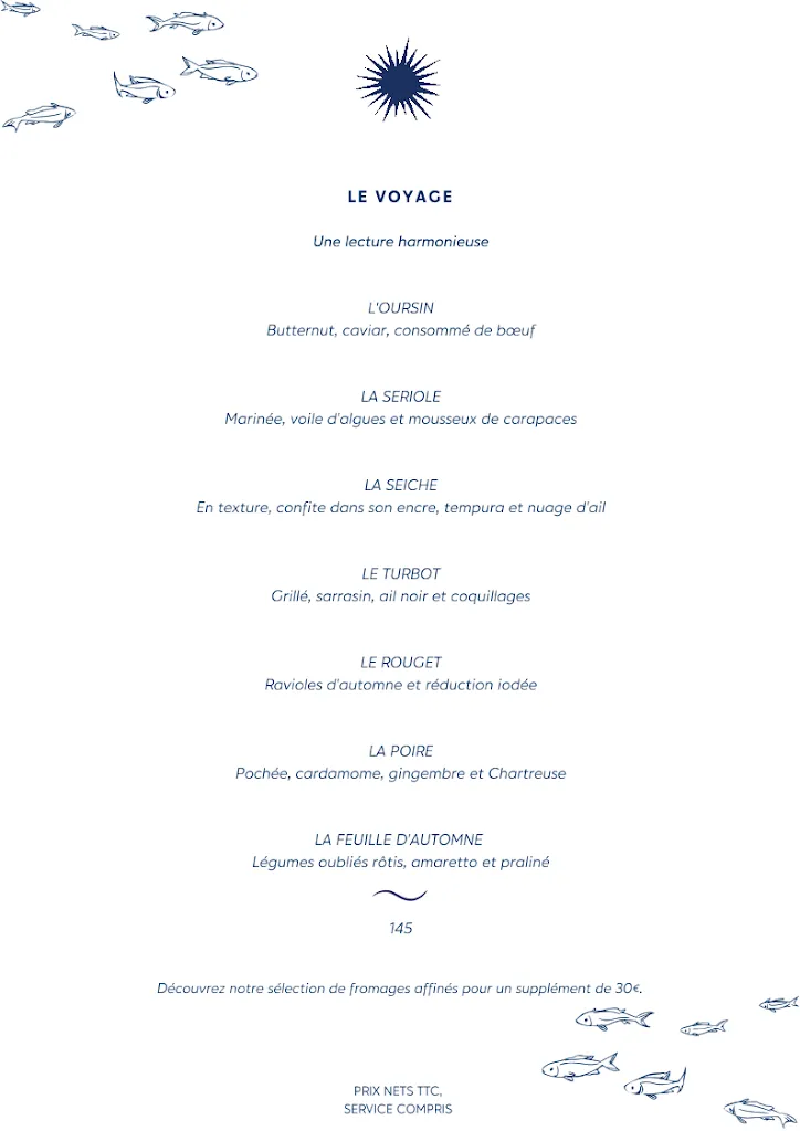 Menu_Restaurant Gastronomique L'Oursin_Carry-le-Rouet_image_3