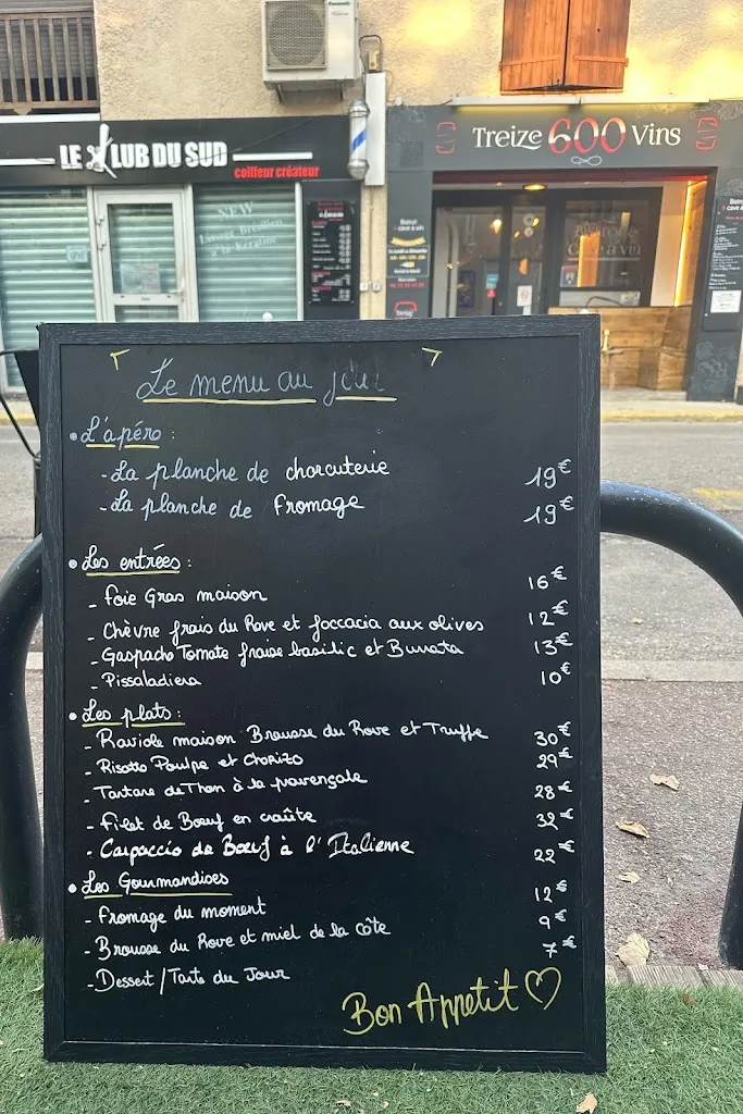 Menu_Treize 600 Vins (Restaurant / Cave a vins)_Carry-le-Rouet_image_4