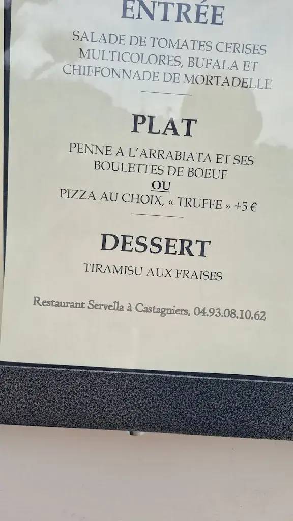 Menu_Restaurant Servella_Castagniers_image_3