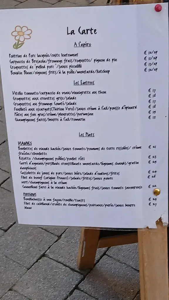 Menu_Le Bardot Restaurant_Castellane_image_1