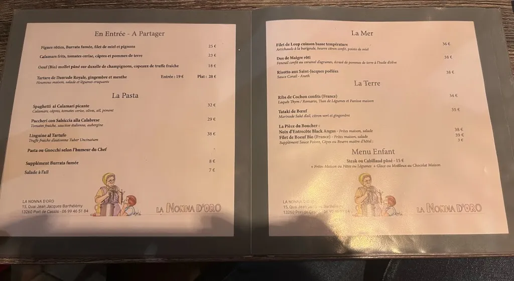 Menu_La Nonna D'oro_Cassis_image_2