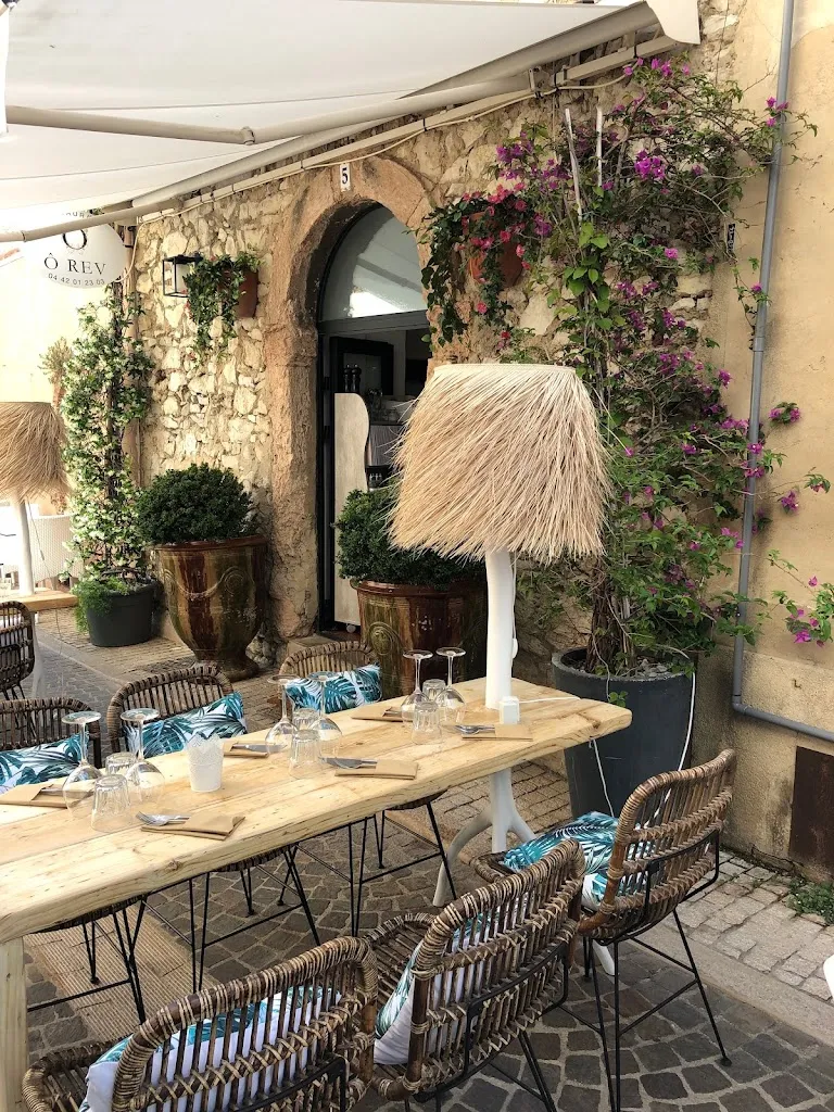 O Rev Cassis restaurant à Cassis