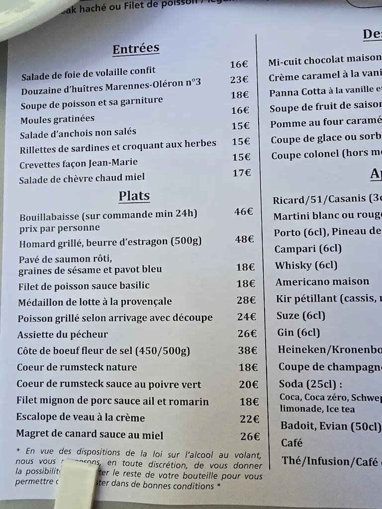 Menu_Restaurant Le Bonaparte_Cassis_image_4