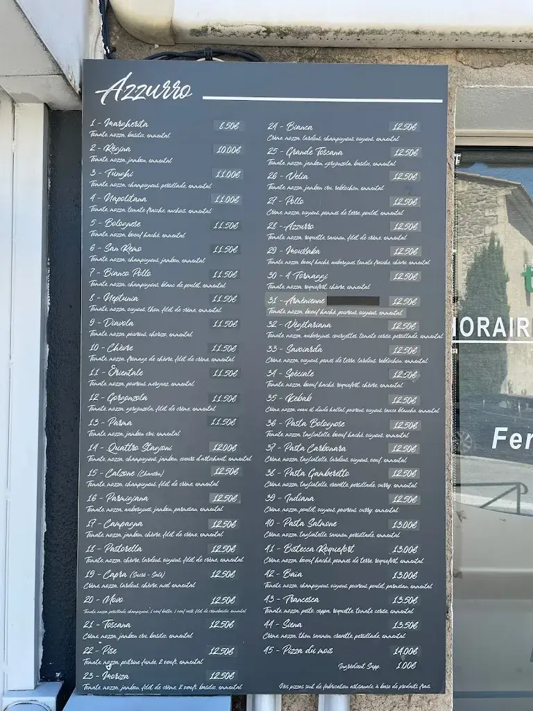 Menu_Azzurro pizza_Caumont-sur-Durance_image_3