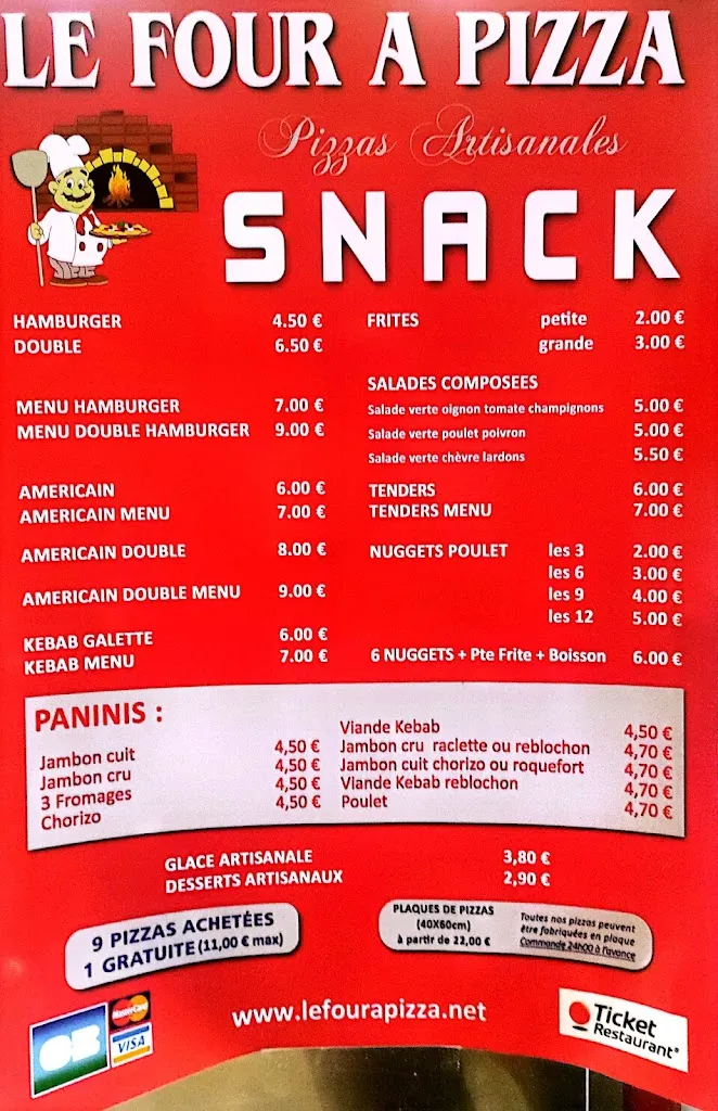 Menu_Le Four à Pizza_Caumont-sur-Durance_image_4