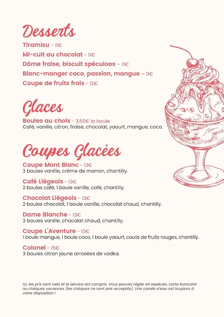 Menu_Resto plage l'Aventure_Carqueiranne_immagine_1