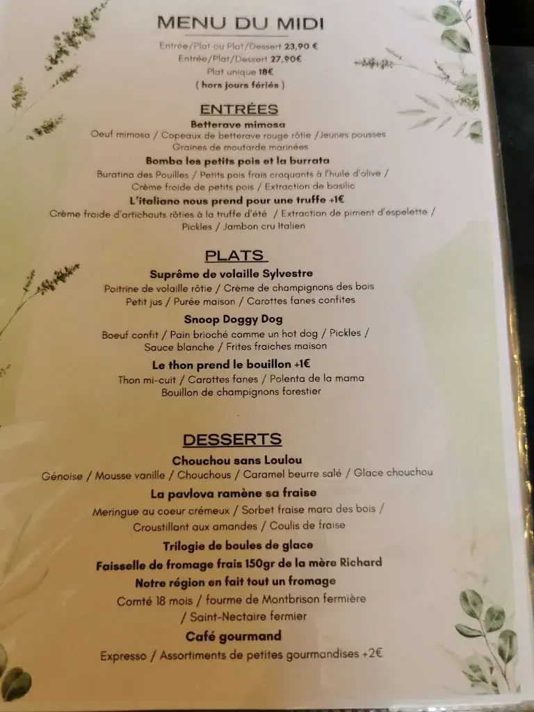 Menu_Les Jardins De Saint-Germain_Vienne_image_1