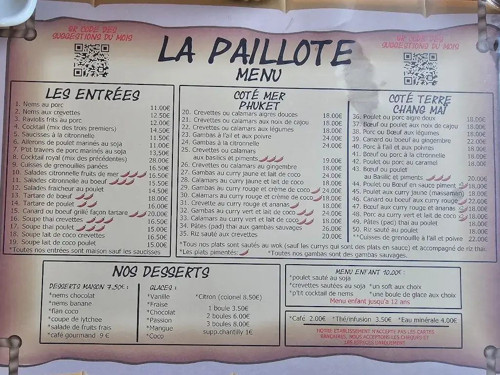 Menu_La Paillote_Carqueiranne_image_1
