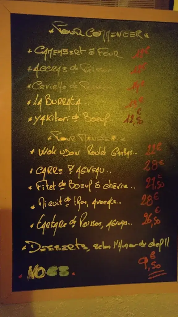 Menu_Restaurant La Cabane_Crau_image_2