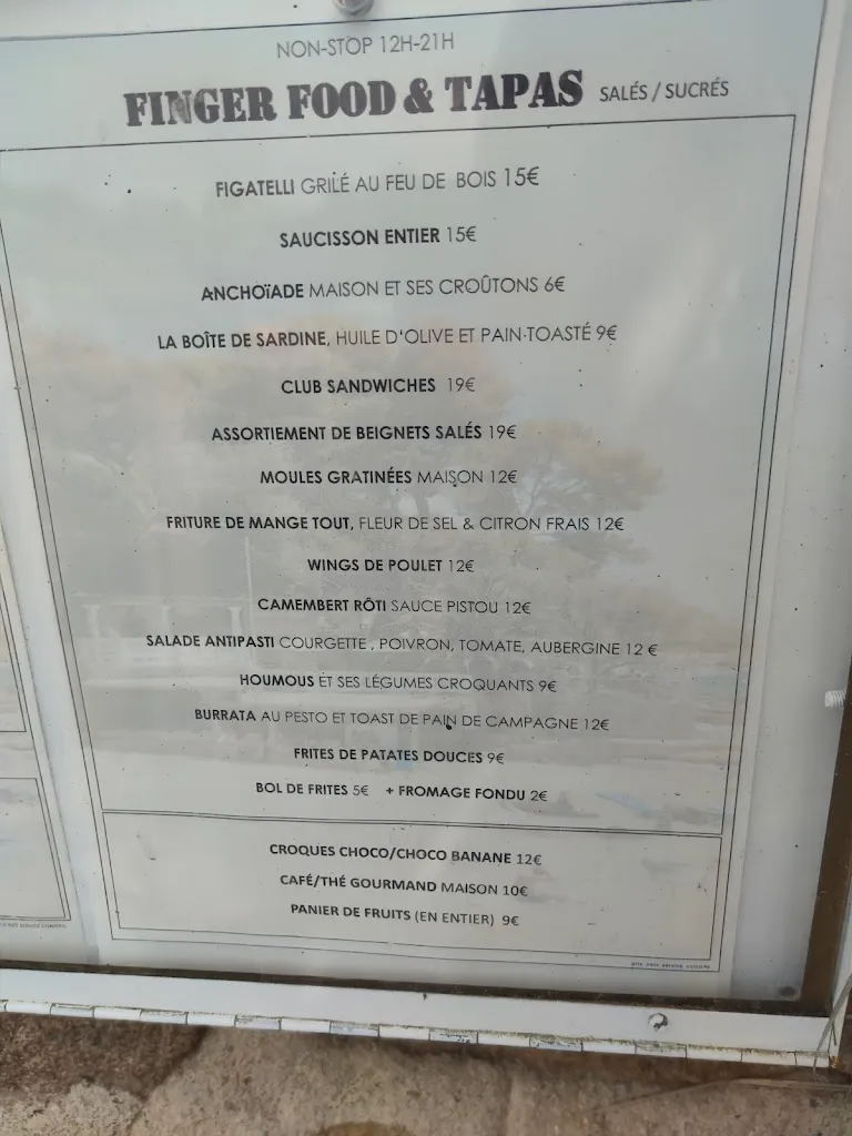 Menu_Brise Marine Plage_Carqueiranne_imagen_4