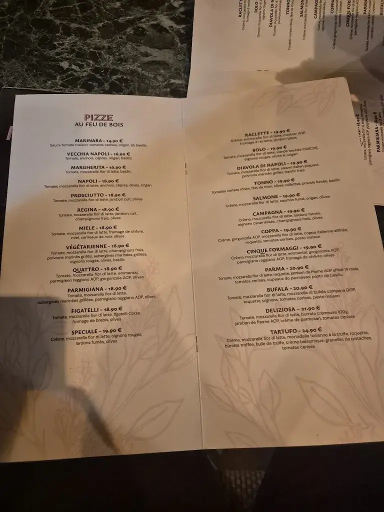 Menü_Nonna Trattoria_Carqueiranne_Bild_3