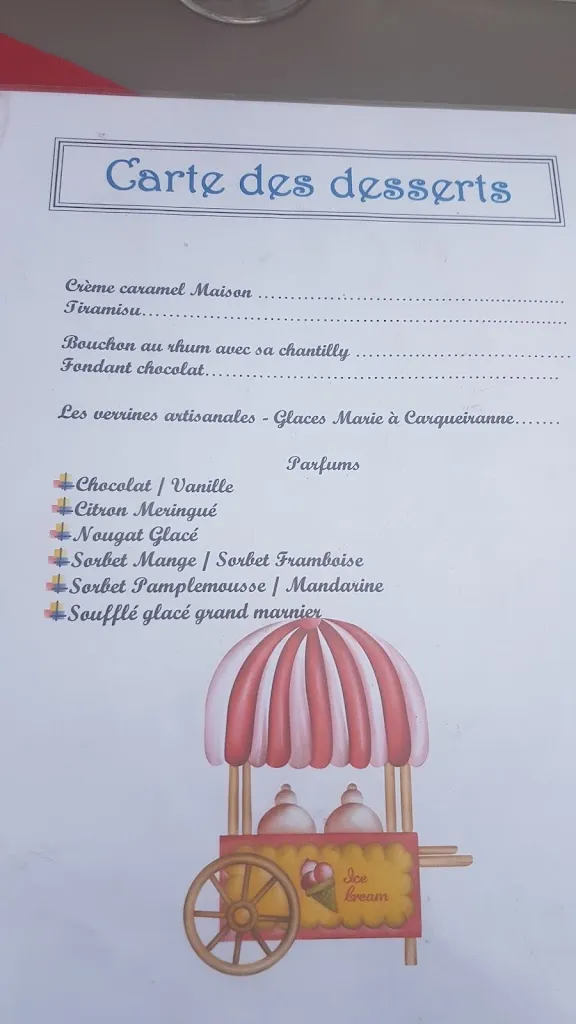 Menu_Boucherie, traiteur & restaurant Salettes_Carqueiranne_image_4