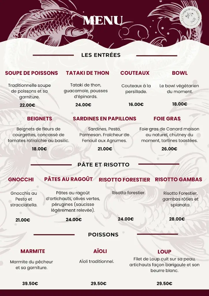 Menu_Le Comptoir des Saveurs_Cavalaire-sur-Mer_image_1