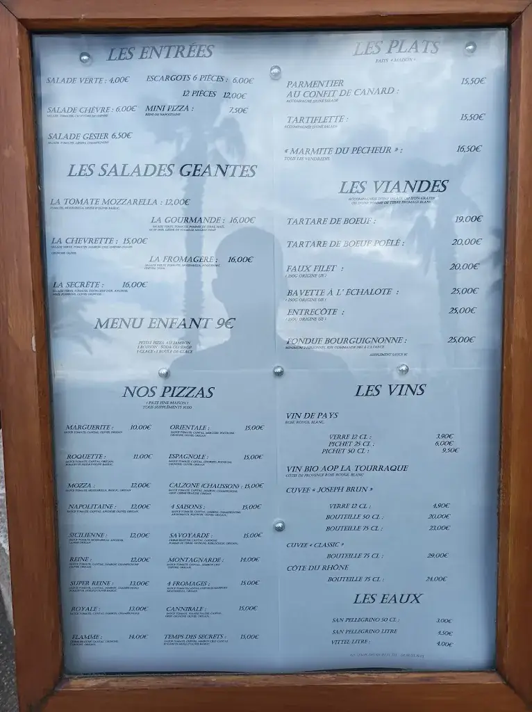 Menu_Au Temps Des Secrets_Cavalaire-sur-Mer_imagen_2