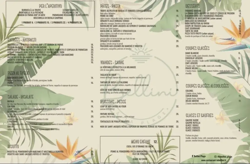Bellini Plage_Cavalaire-sur-Mer_menu_image_1