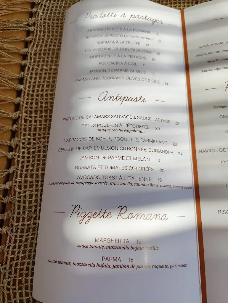 Menu_Bellini Plage_Cavalaire-sur-Mer_image_4