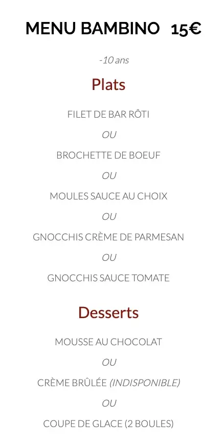 Menu_Il Divino_Cavalaire-sur-Mer_image_1