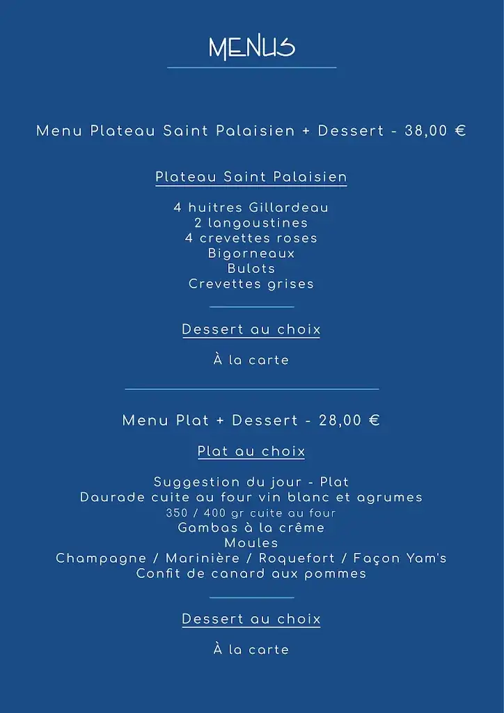 Menu_Le Yams_Cavalaire-sur-Mer_image_3