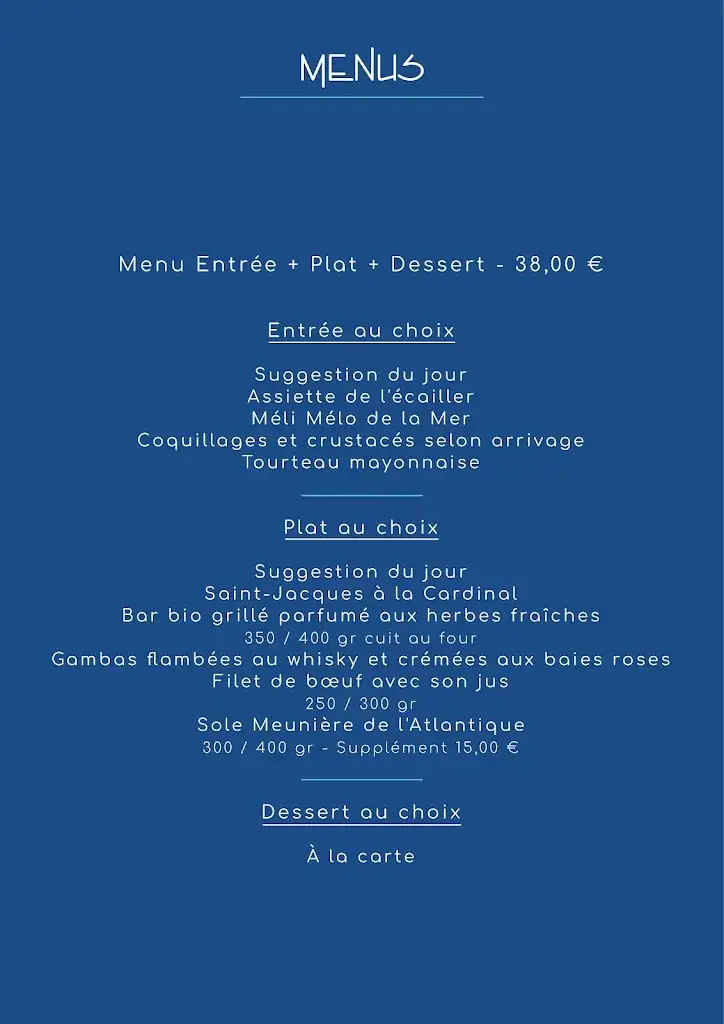 Menu_Le Yams_Cavalaire-sur-Mer_image_4