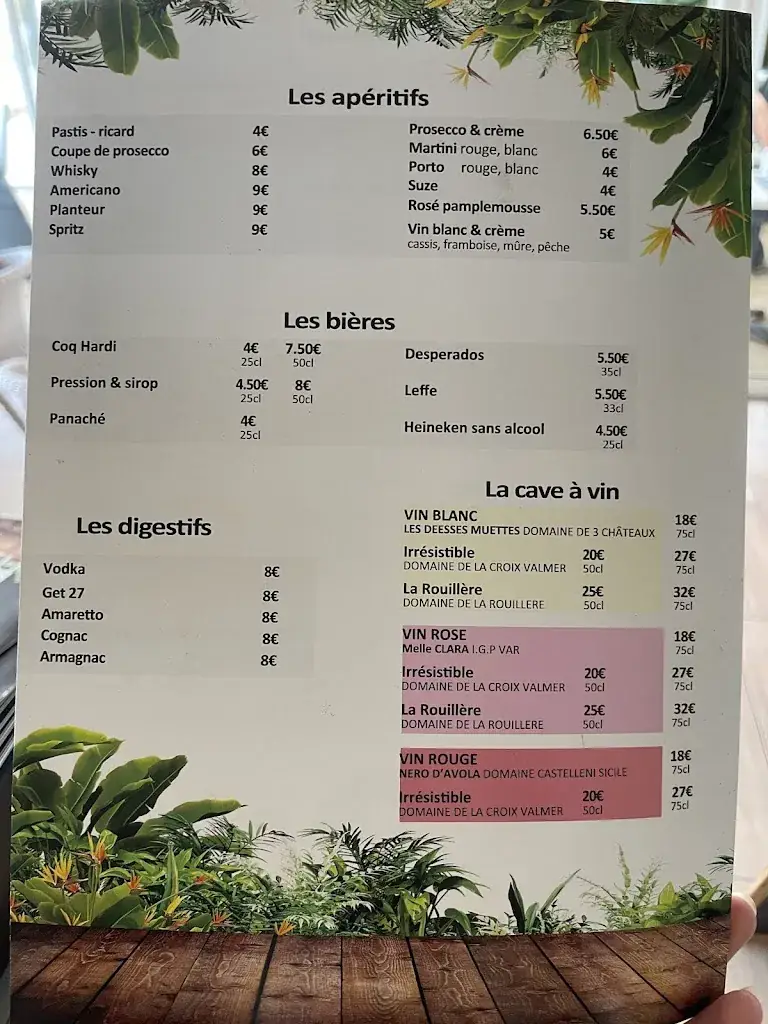Menu_La Terrasse Cavalaire_Cavalaire-sur-Mer_image_3
