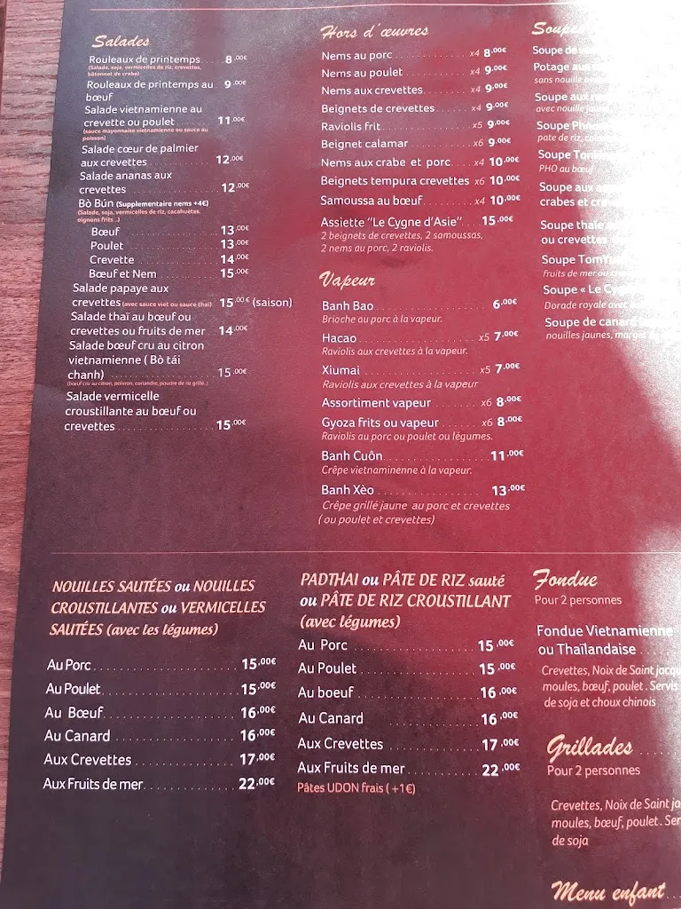 Menu_Le Cygne d'Asie_Cavalaire-sur-Mer_image_4