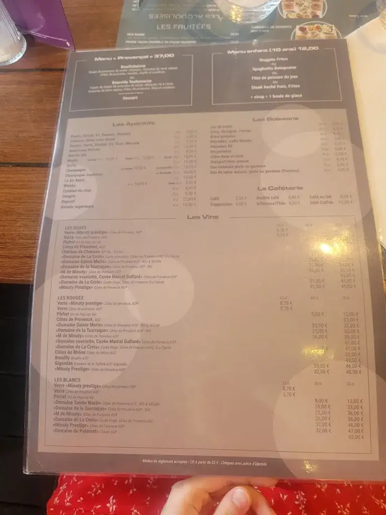 Menü_Le Pizzaïole_Cavalaire-sur-Mer_Bild_2