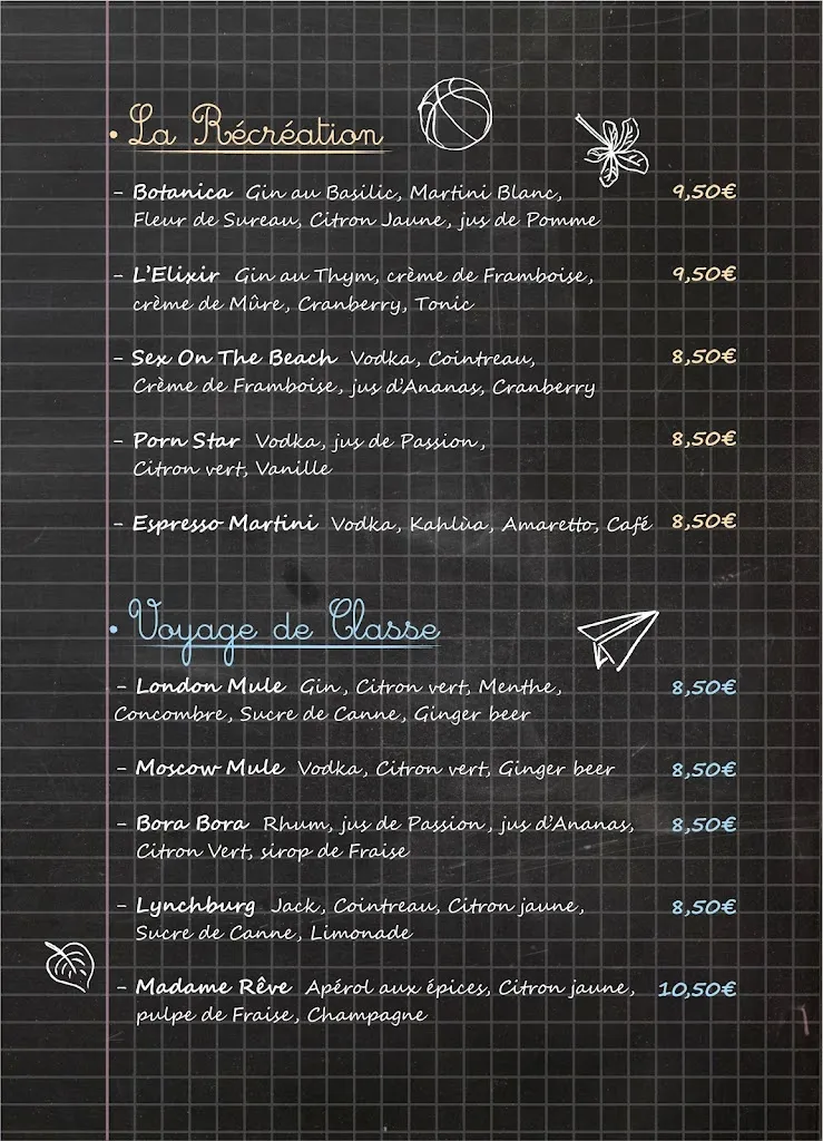 Menü_La Récré_Cavalaire-sur-Mer_Bild_2