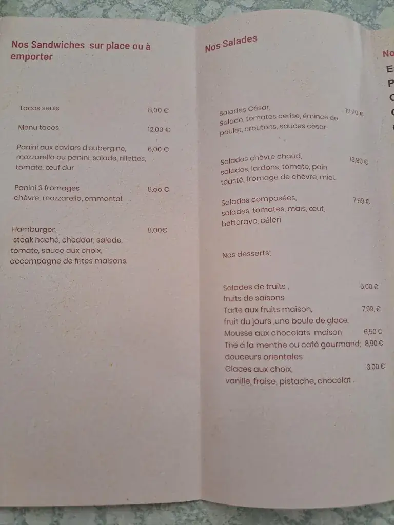 Menu_Sable D'or_Cavalaire-sur-Mer_image_2